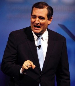 Texas Senator Tex Cruz, a transplant from Canada, born in '57 to a Cuban refugee and  American Anglo mother. Sound familiar? One has to wonder of 'The Donald' will ask him for a copy of his birth certificate.