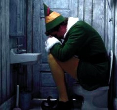 Above is a saddened Elf after receiving his notice of termination. This Elf will soon be labeled a deadbeat and welfare king. Like all people receiving government assistance, the fault for losing his job lies squarely with the Elf. God bless us, everyone.